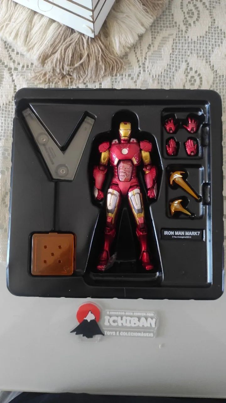 Revoltech Iron Man Mark  7 LEIA O ANUNCIO - Foto 3