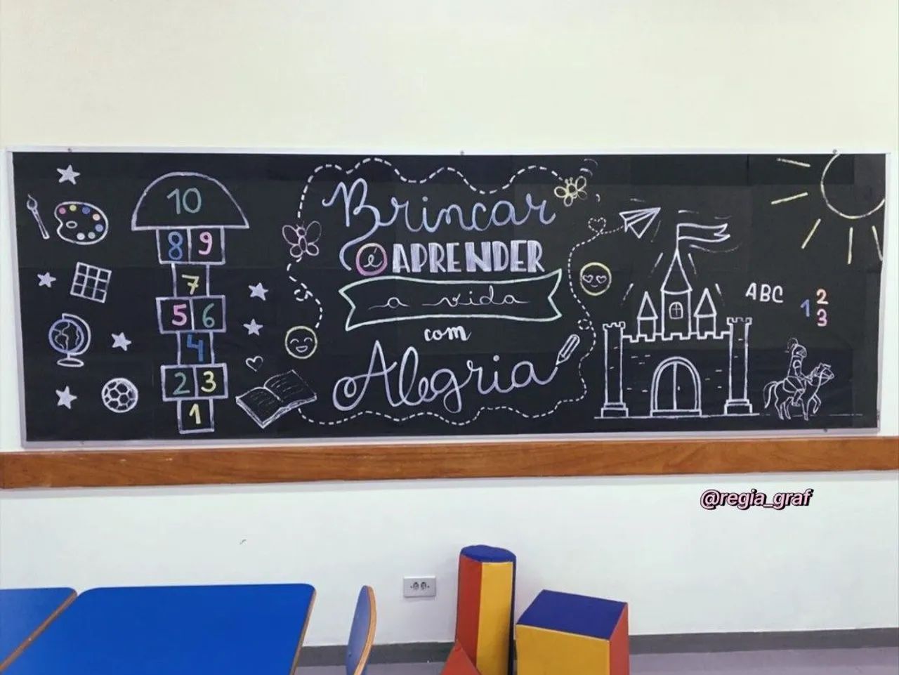 Arte em parede / Lettering 