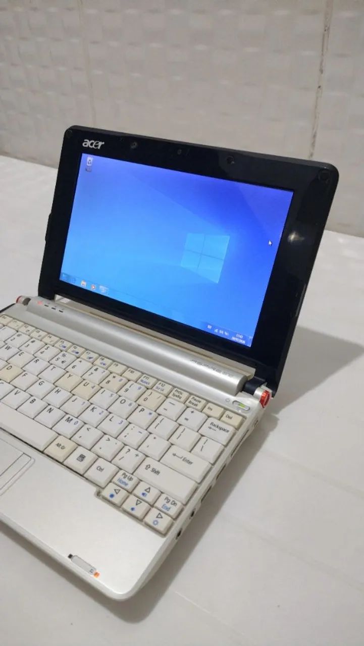 Notebook Acer Aspire One Windows 7Pro Ativado 2G + Capa - Foto 4