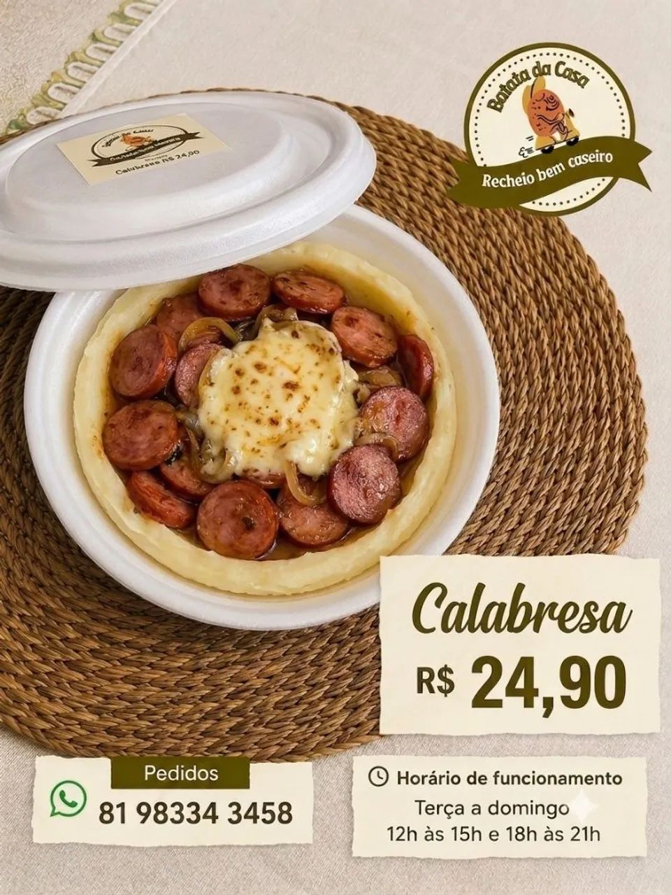 Batata Recheada da Casa - Foto 4