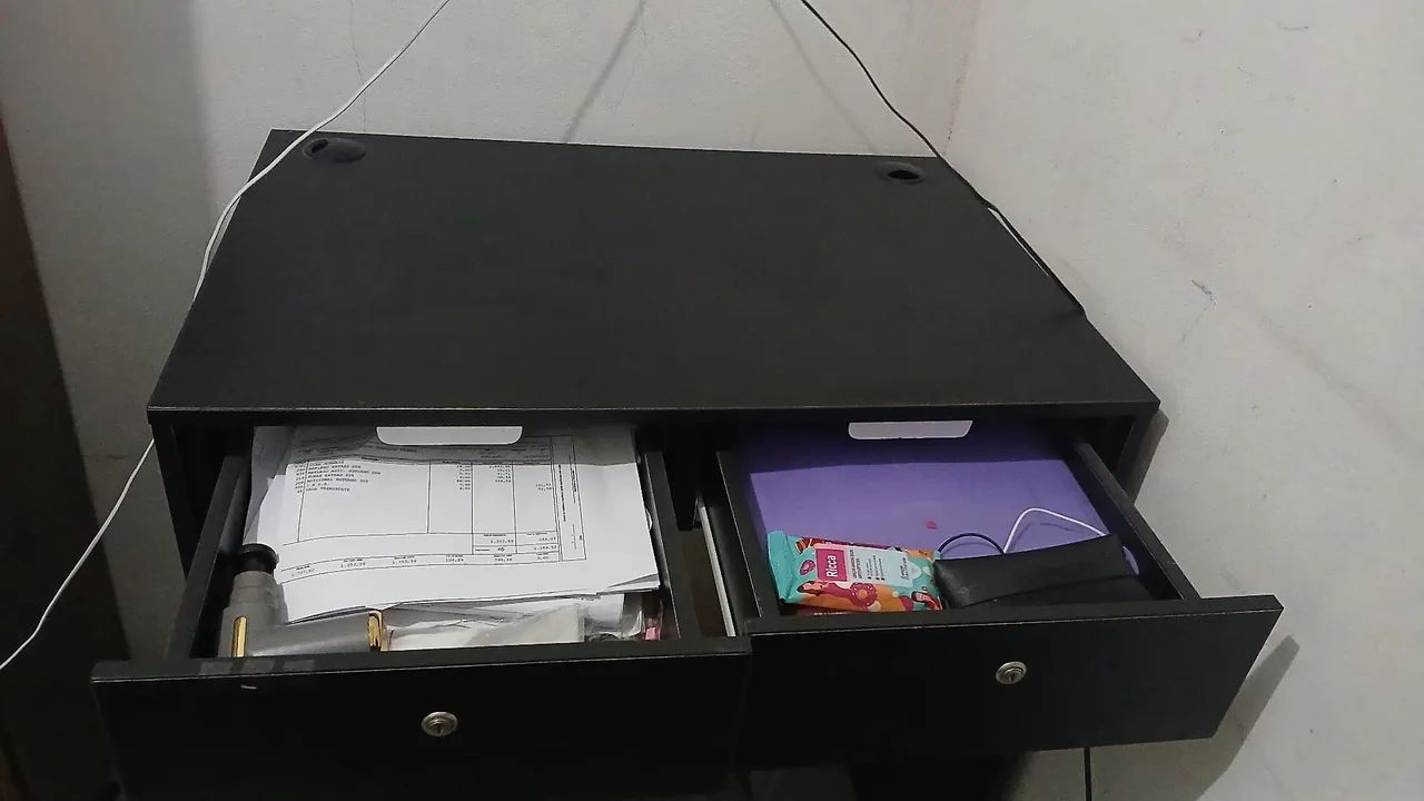Mesa balcão c 2 gavetas - Foto 2