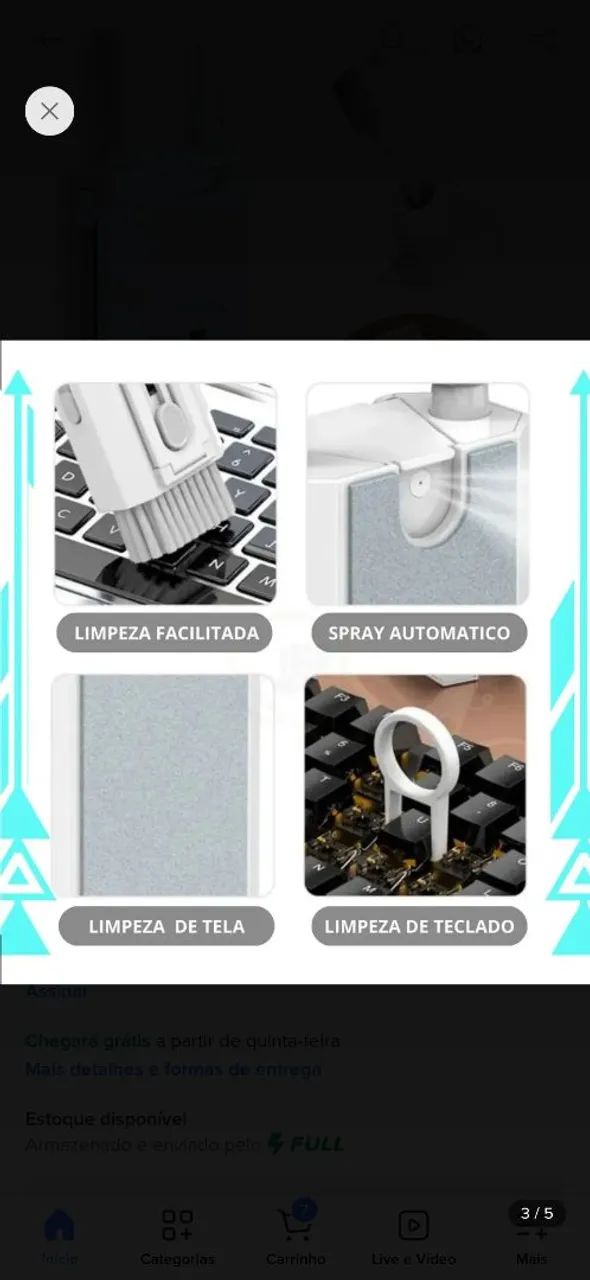 Kit De Limpeza  8 Em 1 - Foto 2