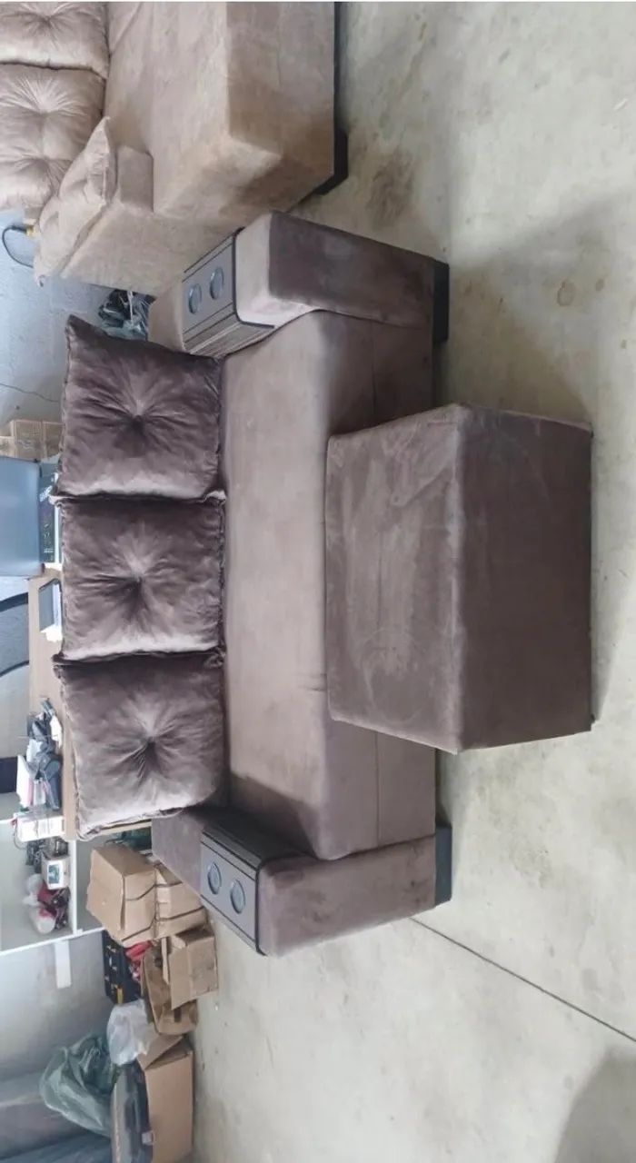 Sofa preto marron bege (varias cores)