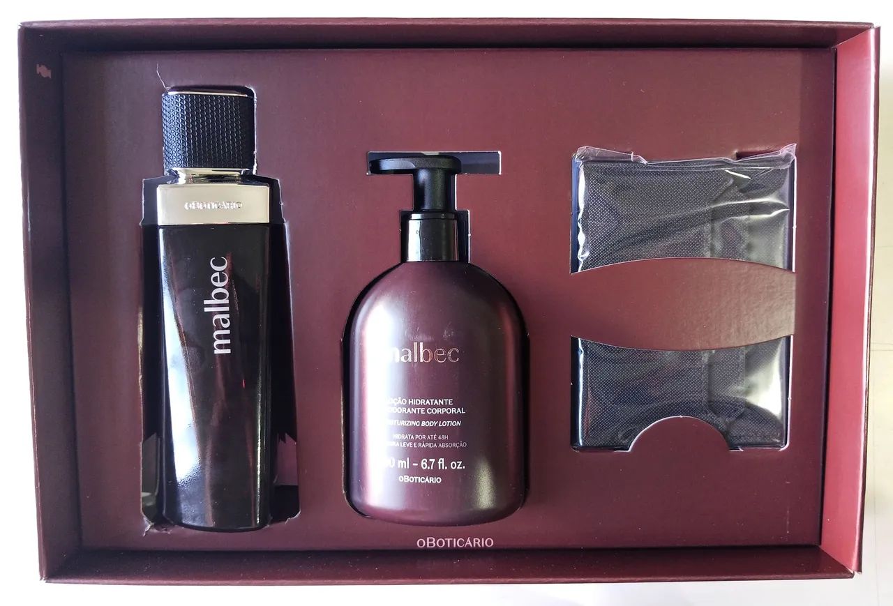 Kit Malbec Boticário 