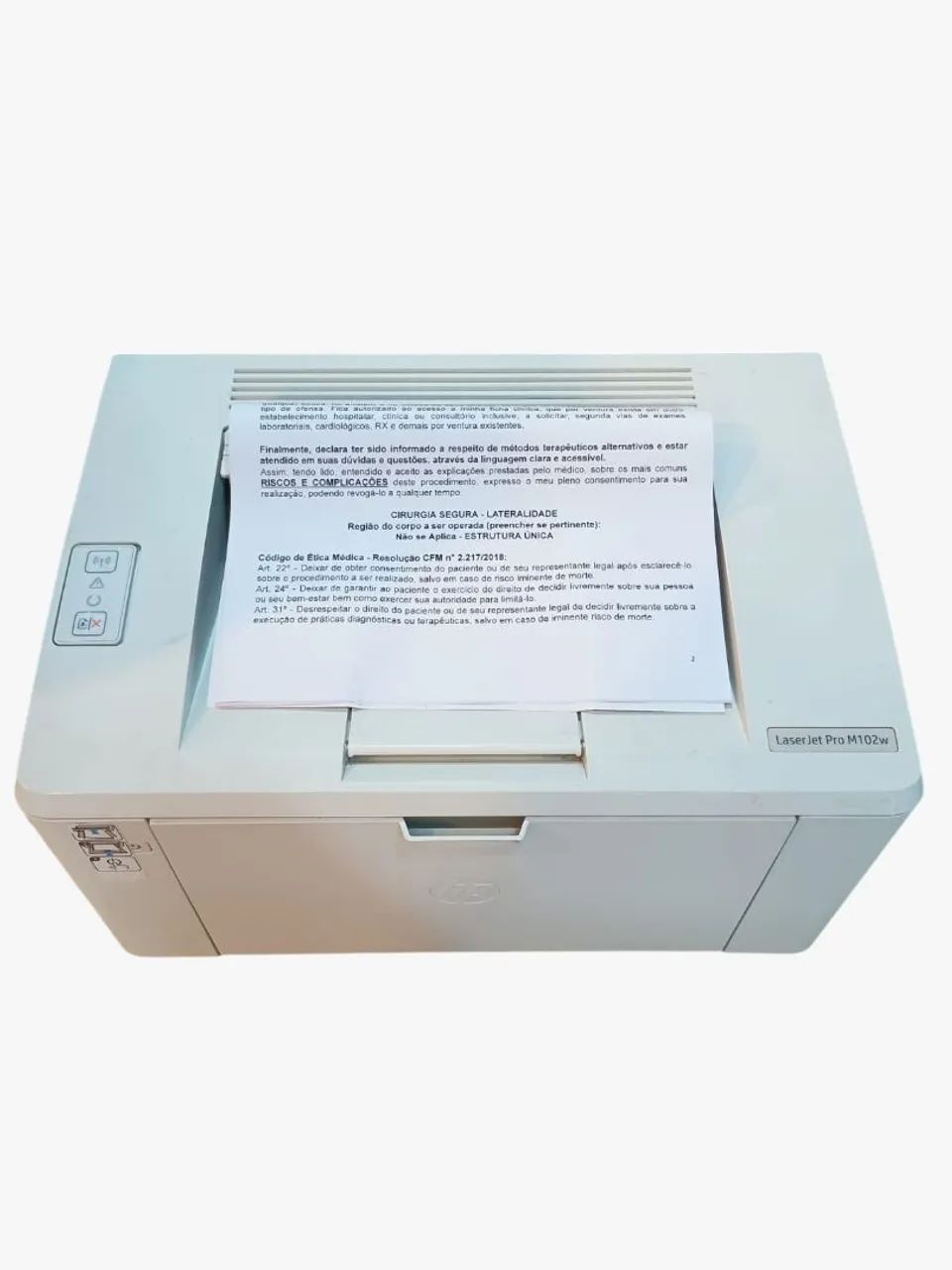 Impressora HP LaserJet Pro M102w - Foto 2