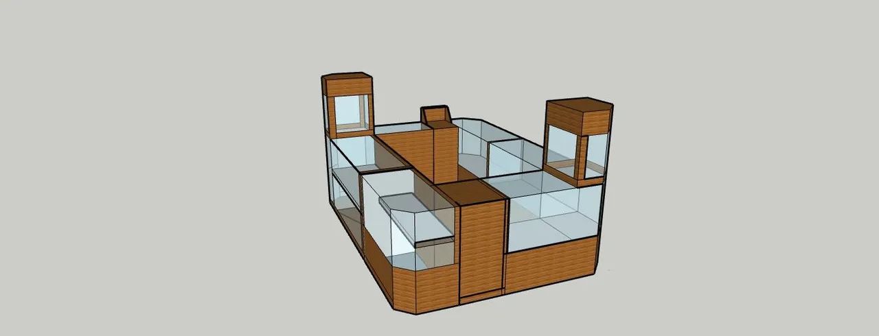 Quiosque para shopping com projeto de engenharia, - Foto 3