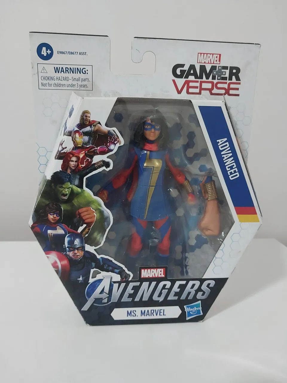 Boneco Miss Marvel  15cm  -  Novo 