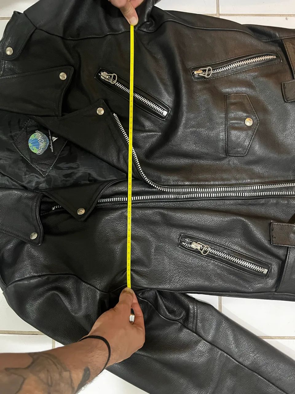 Jaqueta de couro Biker Perfecto - Foto 4