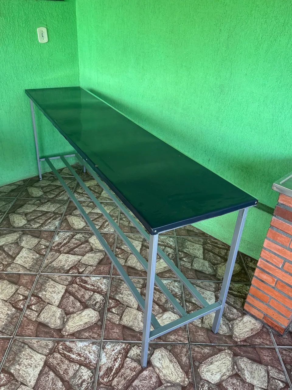 Mesa e Prateleira em Inox - Foto 2