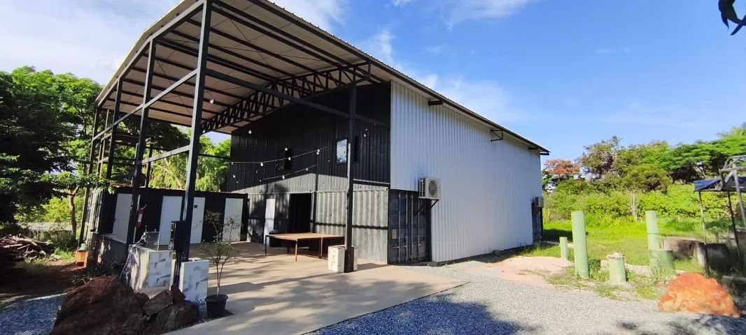 Projeto Estrutural de Galpão Metálico para Teatro - com uso de Containers - 600 m2 - Foto 2