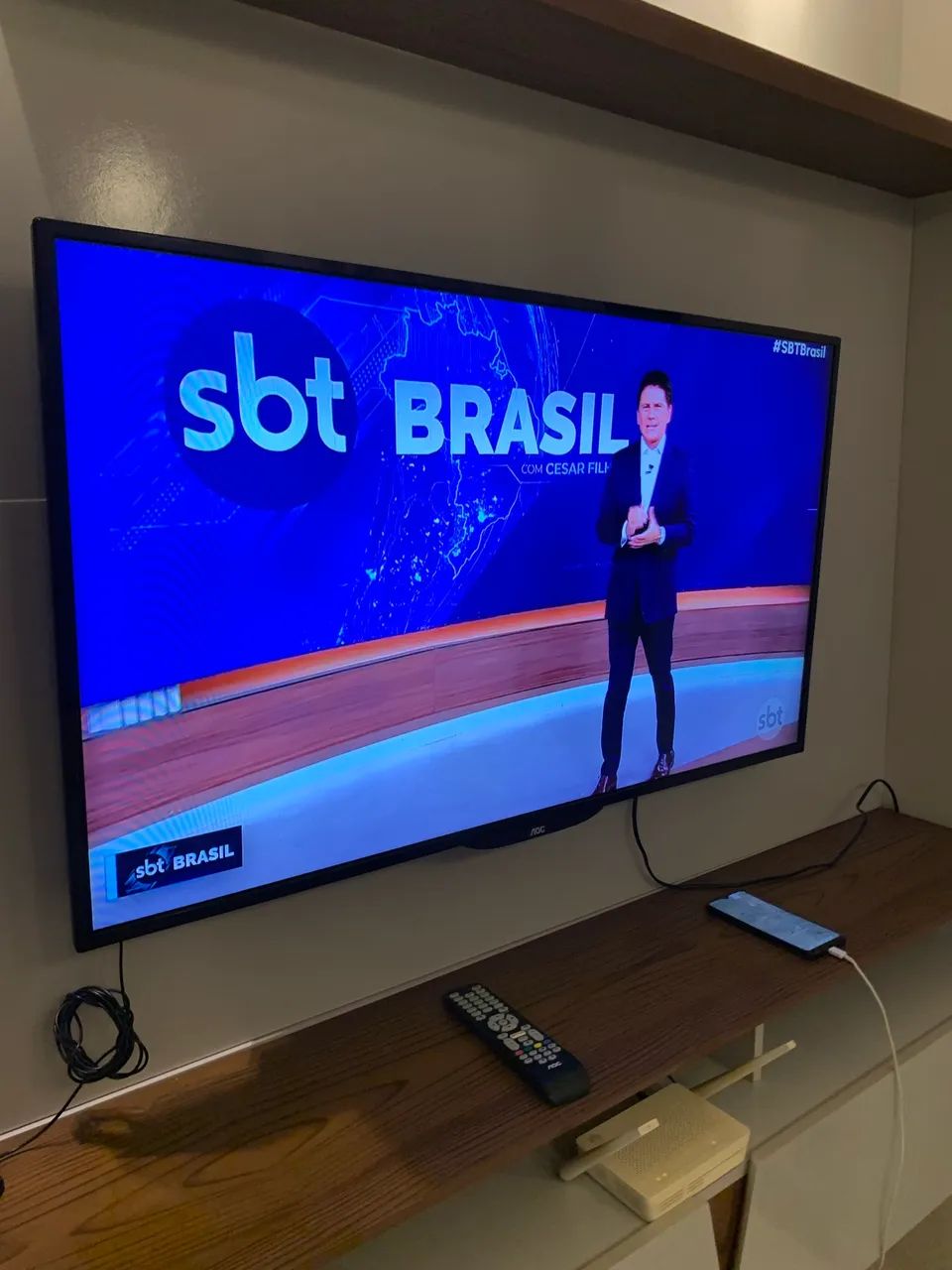 Vendo TV AOC 43 polegadas SMART - Foto 3