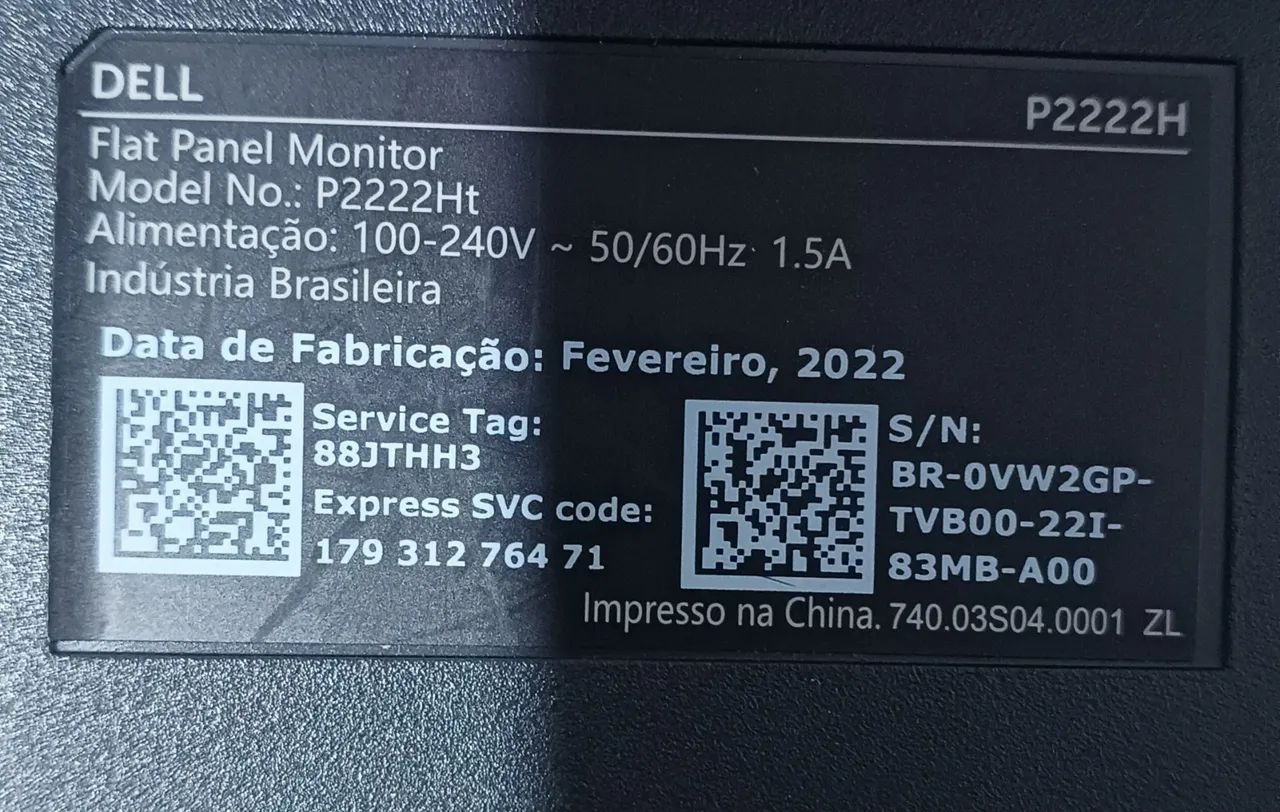 1 ou 2 Monitores de 22 polegadas, já com cabo HDMI, 60Hz e resolução 1920x1080 - Foto 5