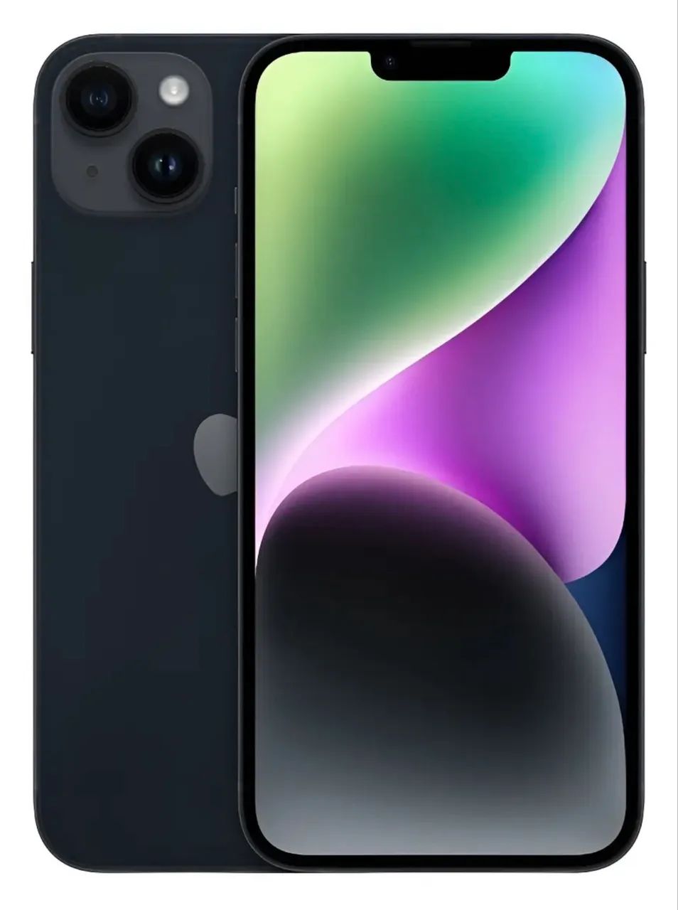 DOIS iPhones 14 plus (branco e preto) - Foto 2