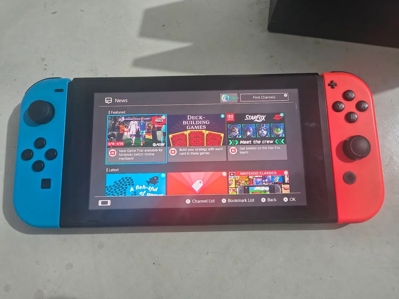 Nintendo Switch + Micro SD 128GB + Case de proteção  - Foto 2