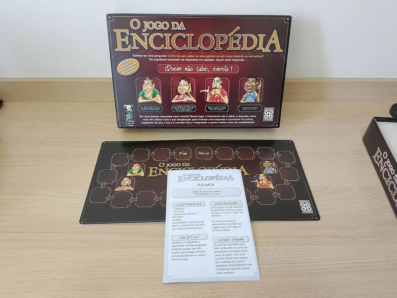 Jogo de tabuleiro Enciclopédia  - Foto 3