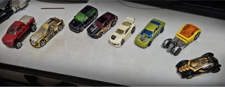 Lote com 15 Hot wheels Original Miniatura Usados Loose Carrinho brinquedo - Foto 2