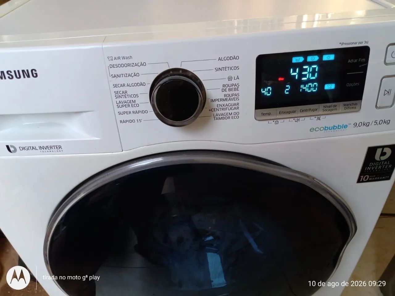 Máquina lava e seca Samsung funcionando  - Foto 5