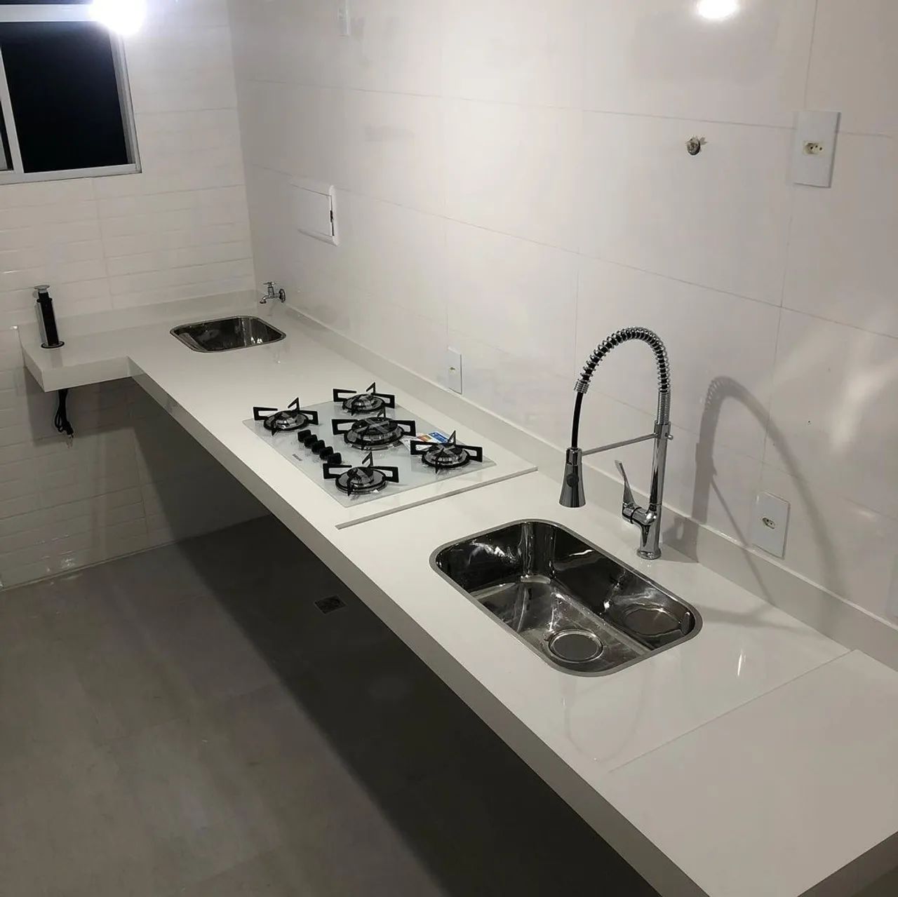 Bancada de porcelanato