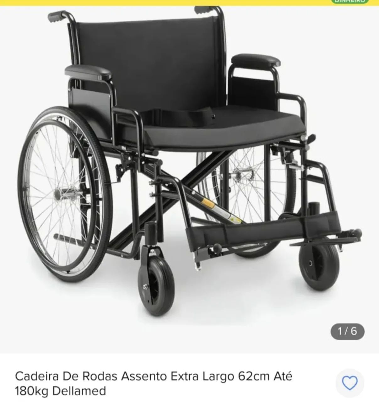 Cadeira de roda, andador, cama ferro, colchão.  - Foto 2