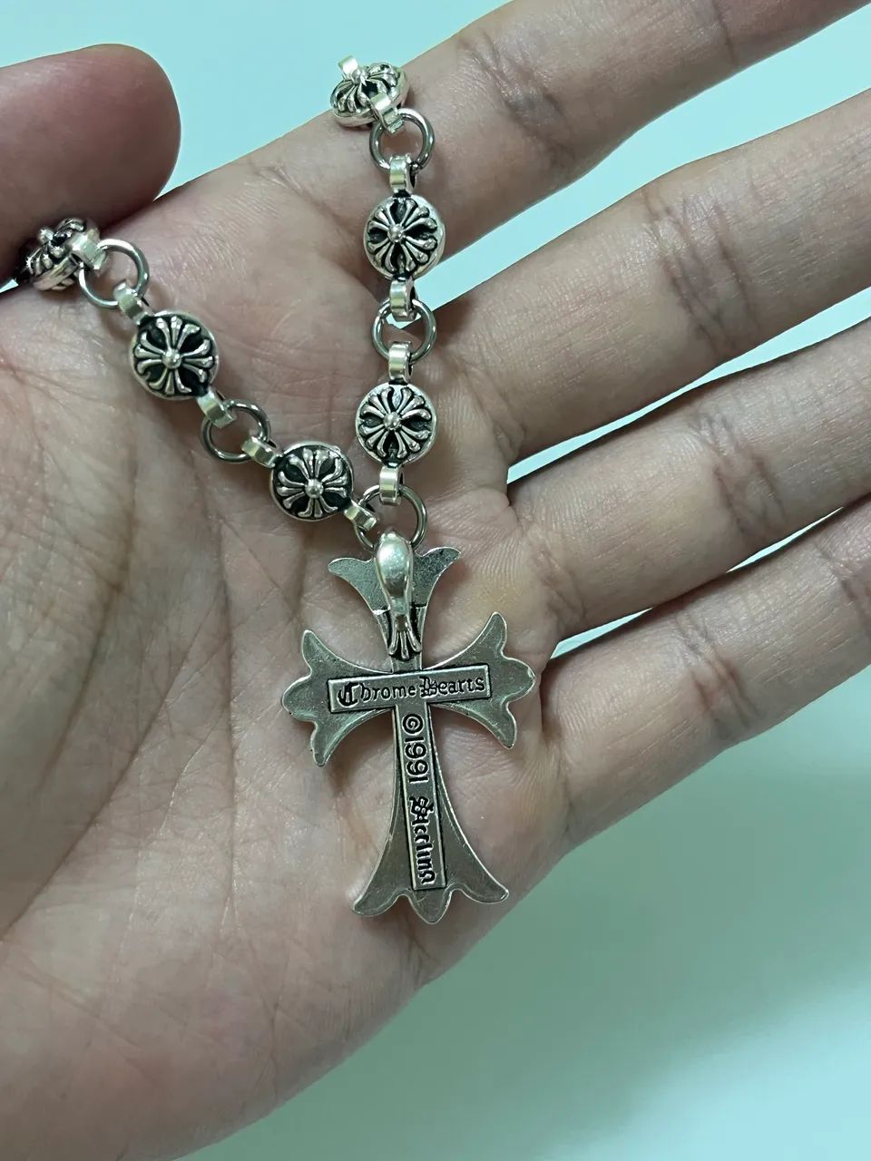 Cordão Chrome Hearts Prata - Acessórios - Joaquim Távora