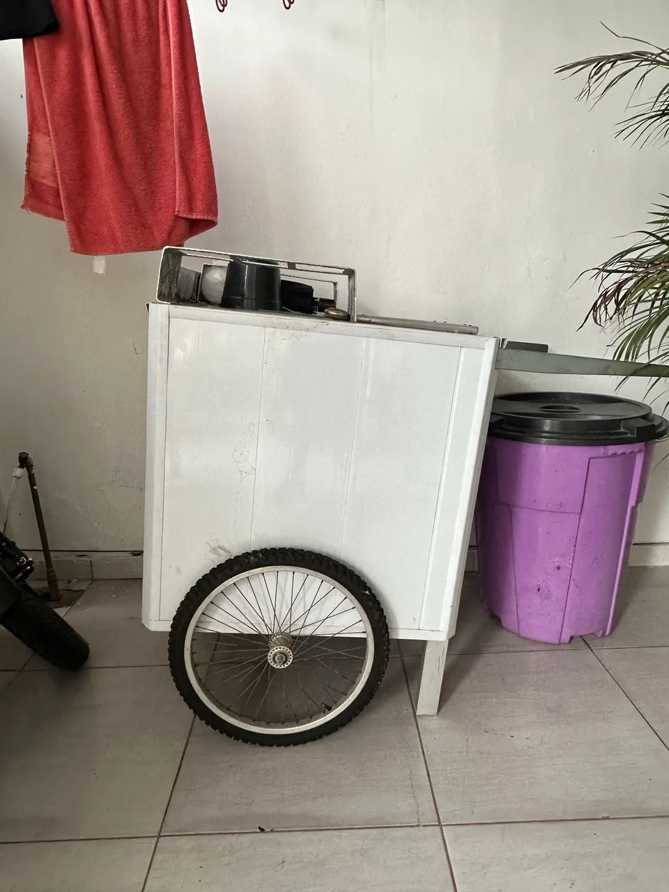 Vende se carrinho de lanche já com sombrinha - Foto 2