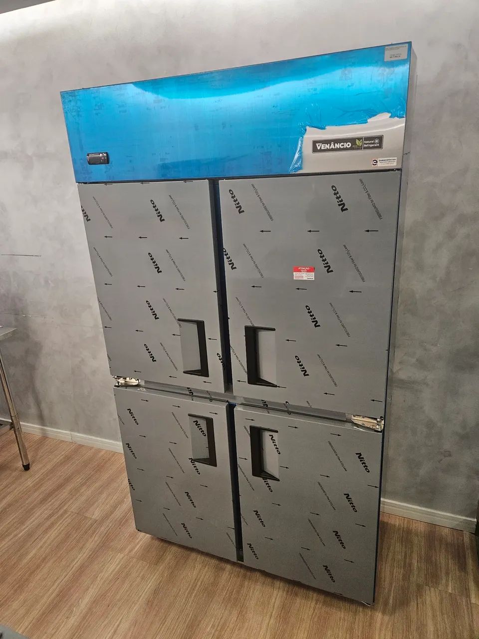 mini câmara refrigerada de inox 790L