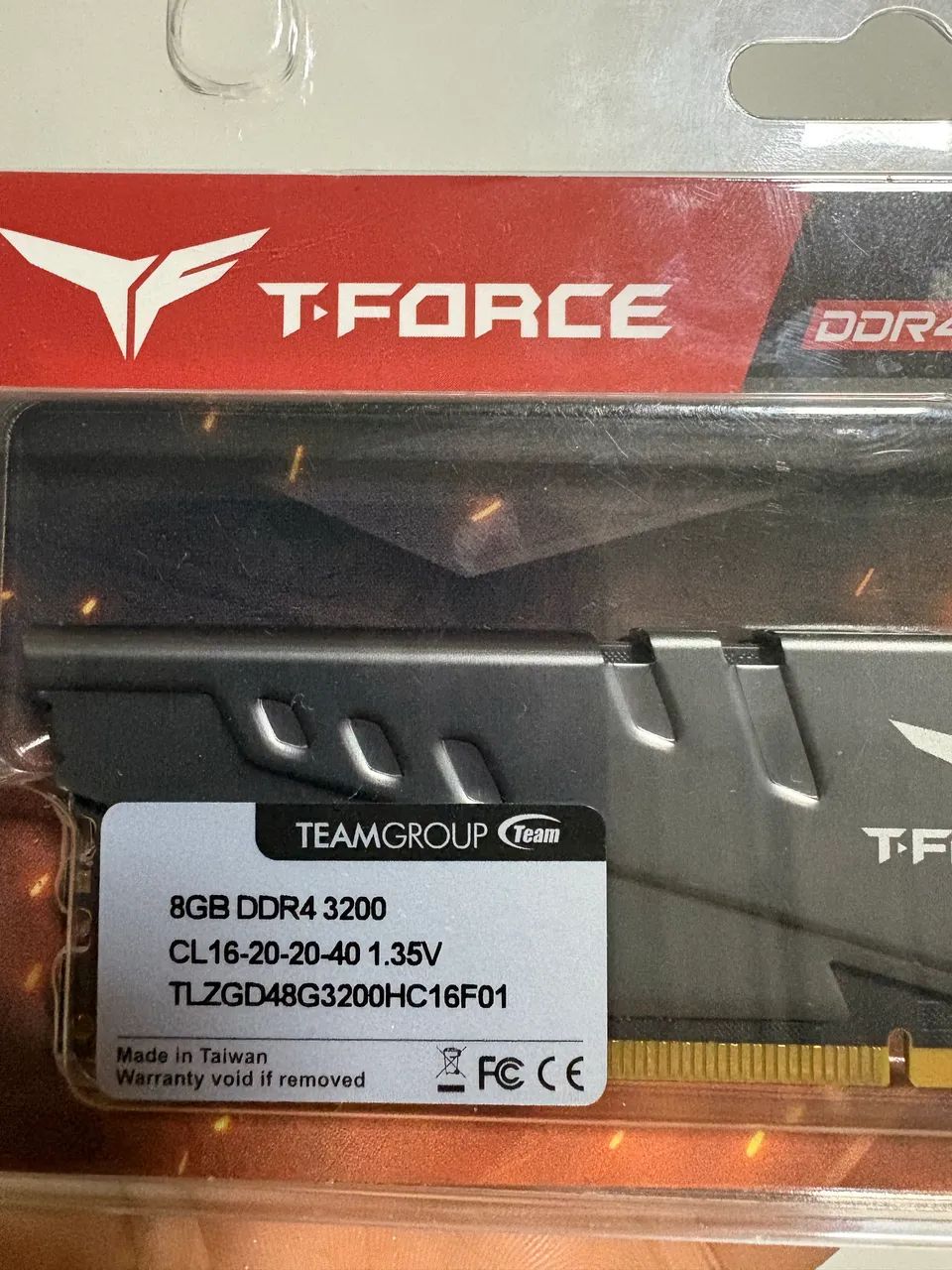 Memória ram 8gb