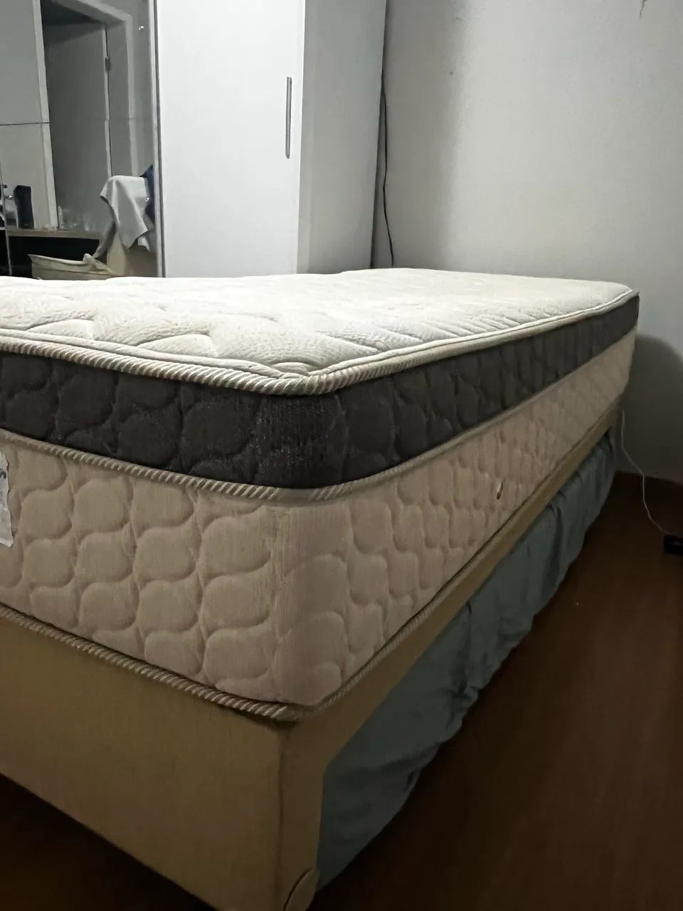 CAMA MOLAS ENSACADAS!!! SOLTEIRO COM CAMA AUXILIAR  - Foto 2