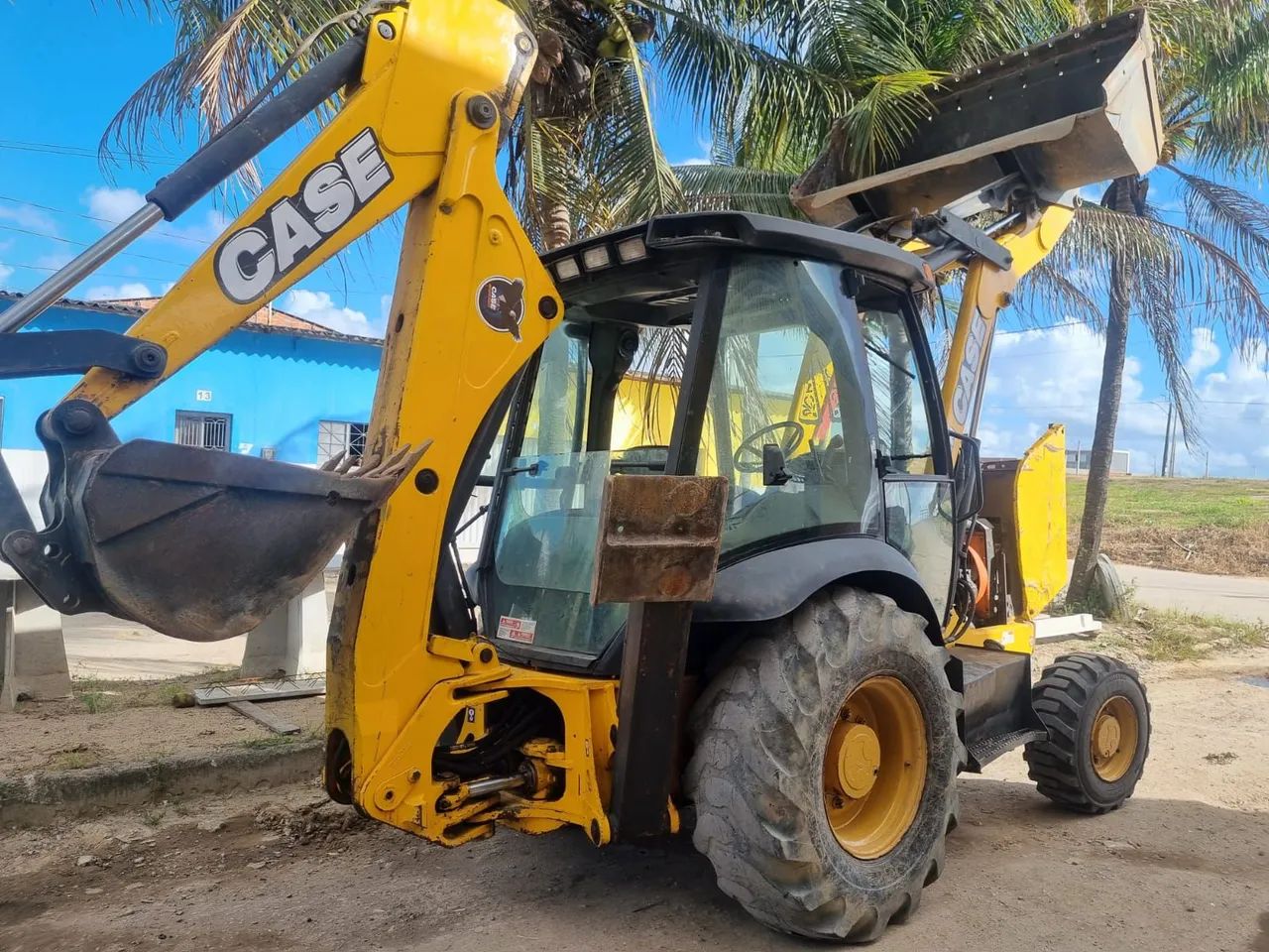 Retroescavadeira case 580 m - Foto 3