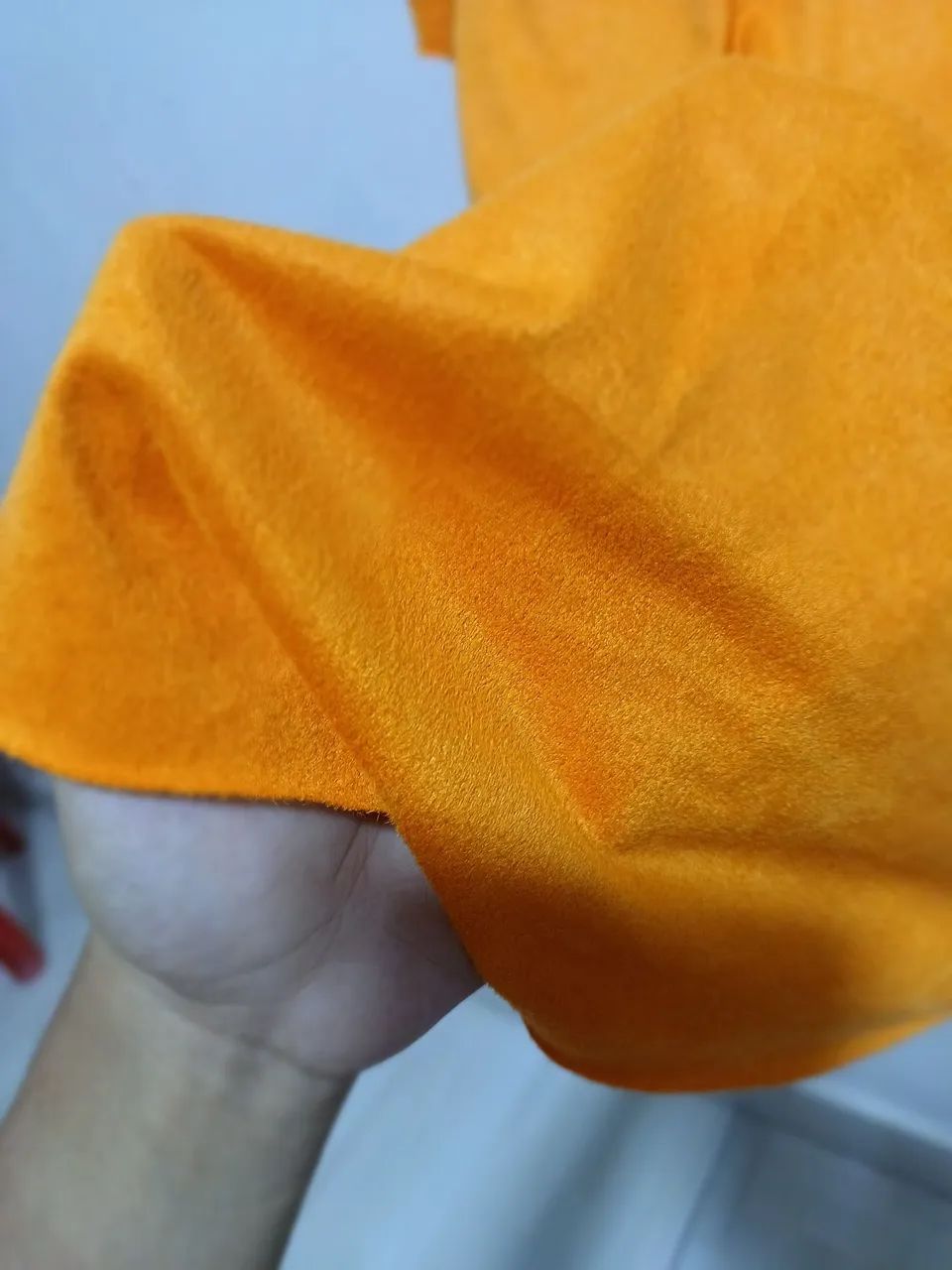 BLUSA LARANJA AVELUDADA - Foto 2