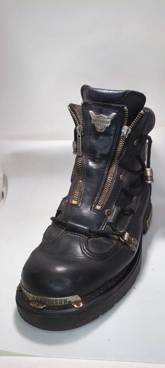 Coturno bota Harley Davidson original - Foto 4