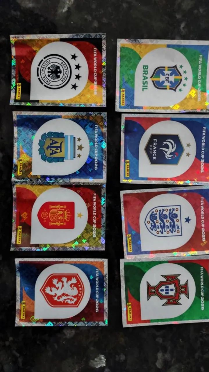 Super lote com figurinhas da copa do mundo 2026 - Foto 4