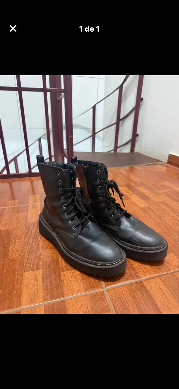 Coturno feminino tamanho 39 