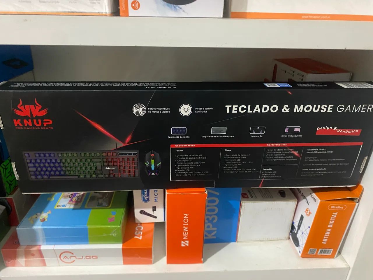 Kit teclado e mouse Gamer KNUP  - Foto 2