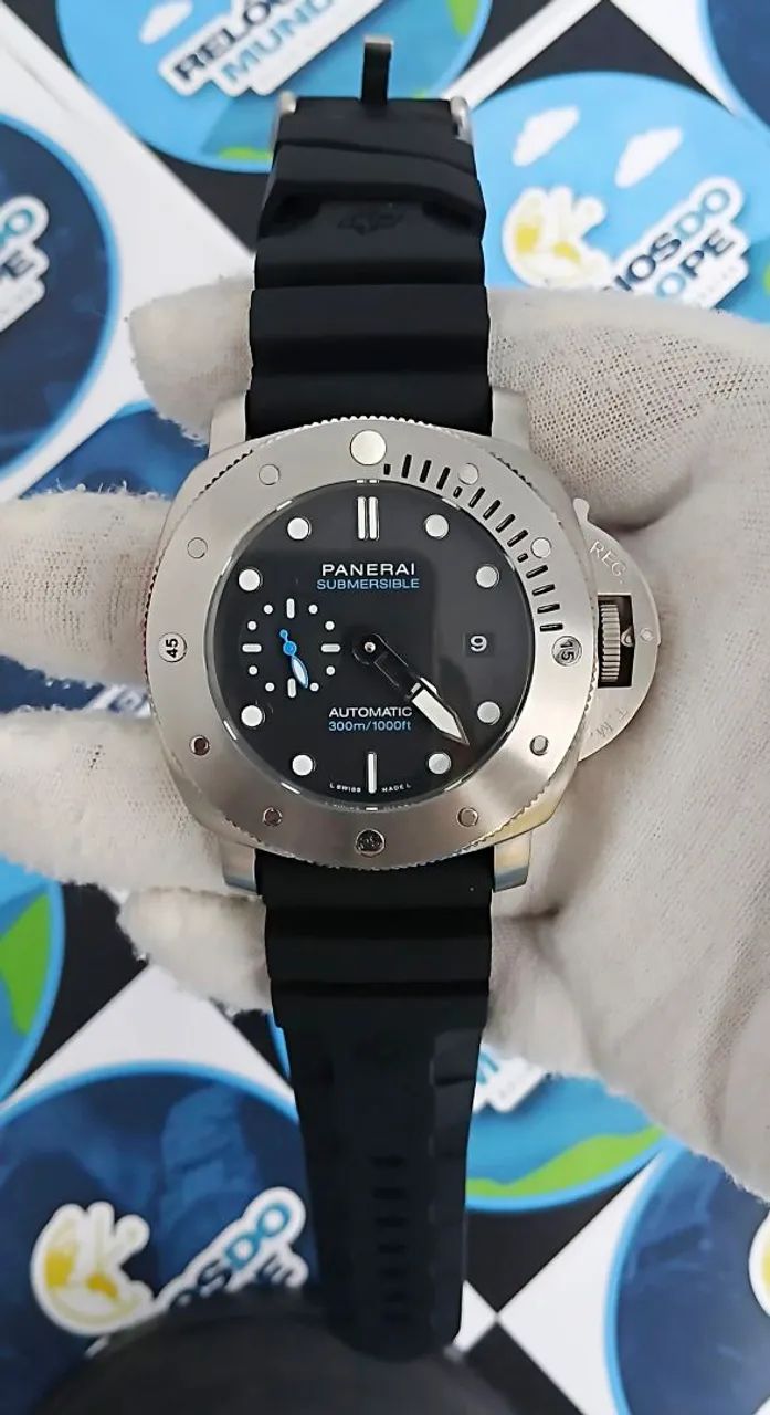 RELÓGIO PANERAI SUBMERSIBLE AUTOMÁTICO  - Foto 4