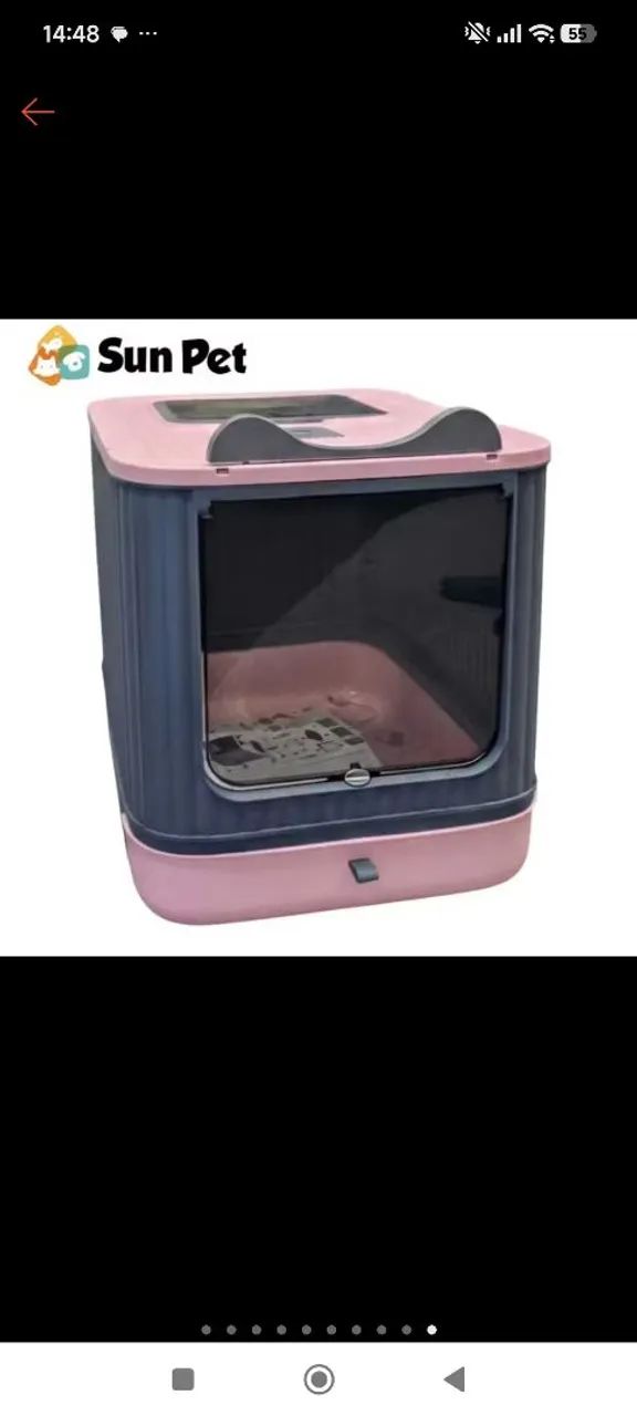 CAIXA DE AREIA PARA GATO 