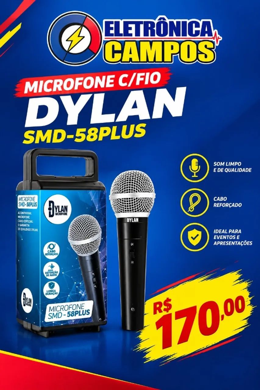 MICROFONE DYLAN 