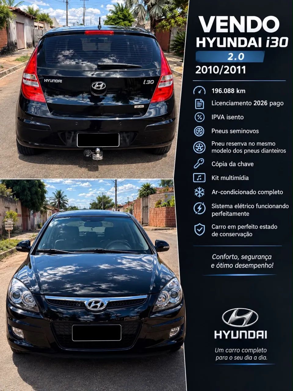 Hyundai I30 i30 2.0 16V 145cv 5p Aut. 2011