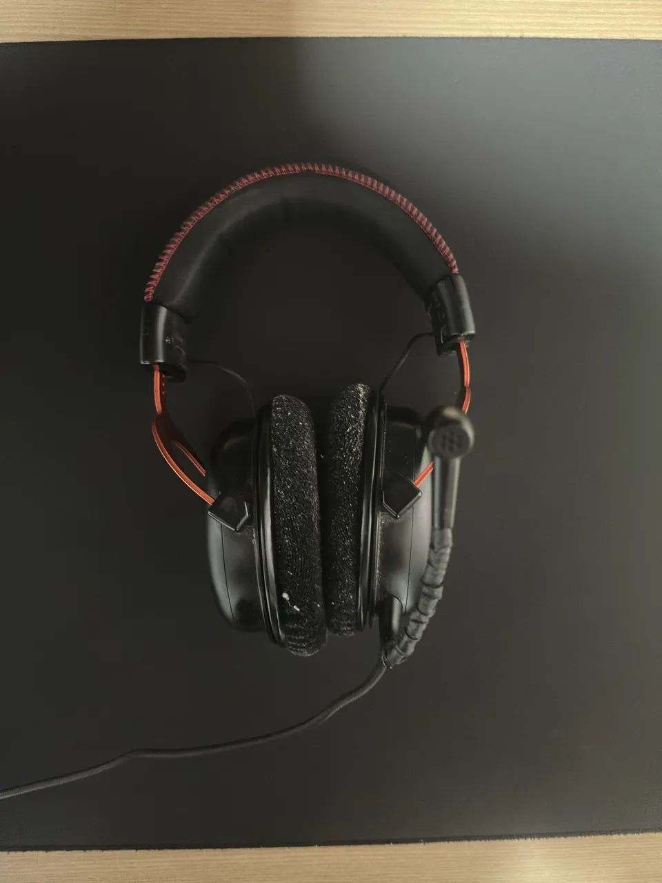 Headset HyperX Cloud II 7.1 com fio - Preto e Vermelho  - Foto 3