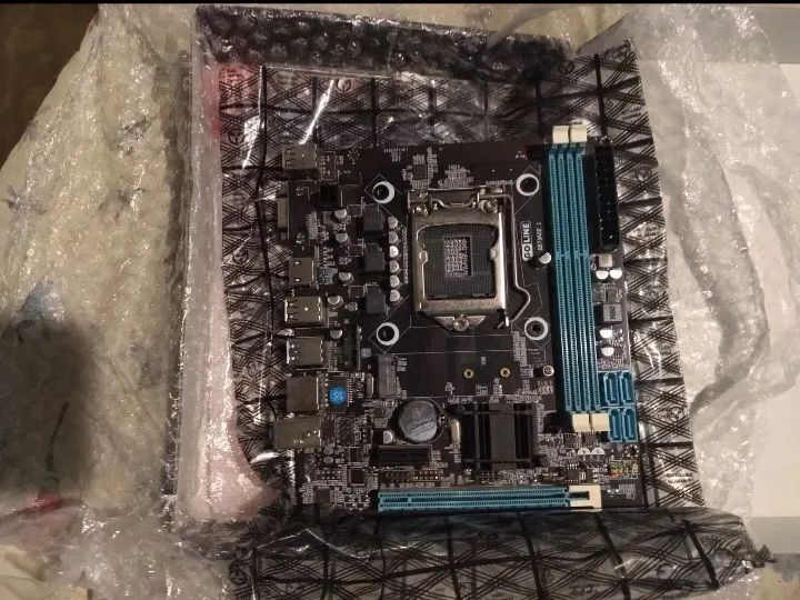 Placa mãe e processador 