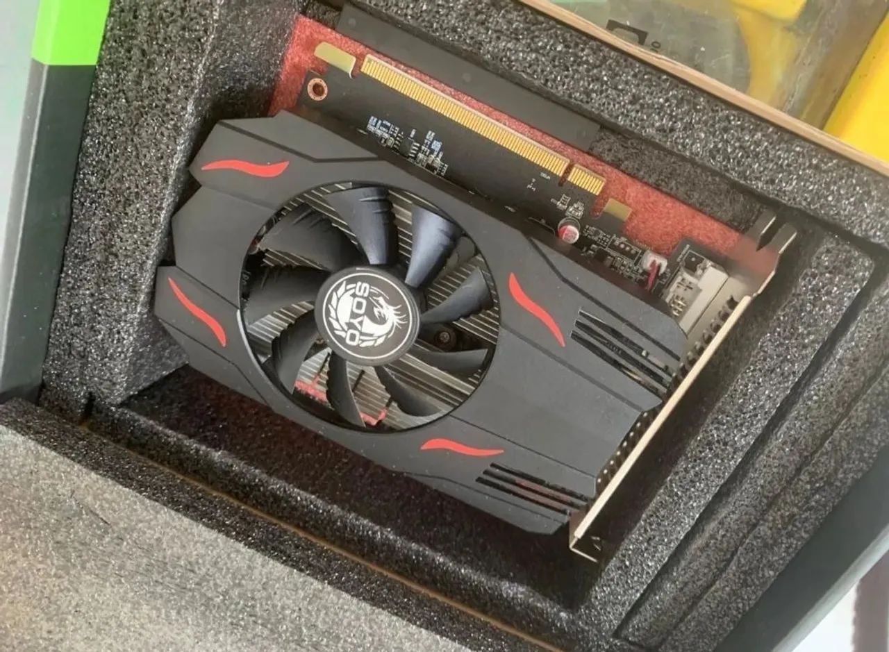 placa de vídeo rx550 4g soyo - Foto 4