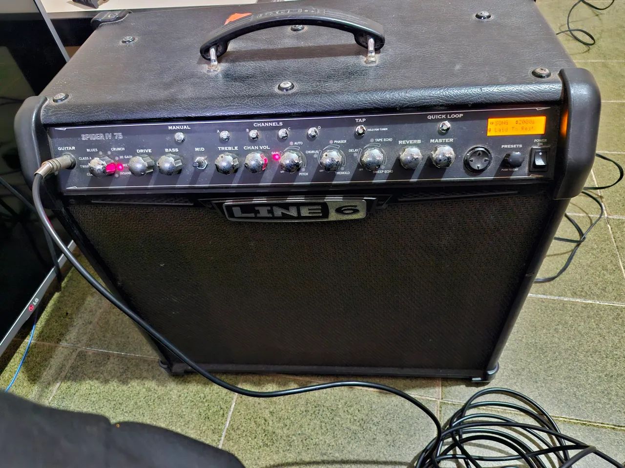 Amplificador spider 4 line 6