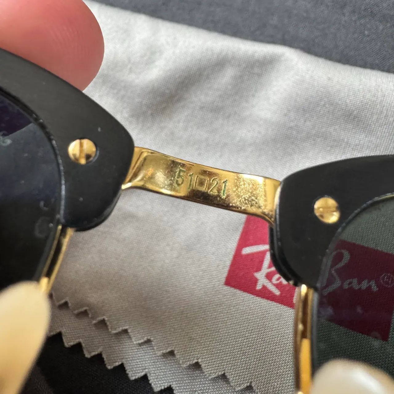  Óculos Ray-Ban Clubmaster Polarizado Original - Foto 4