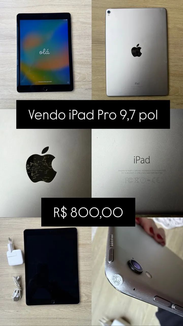 Vendo IPad Pro 9,7pol