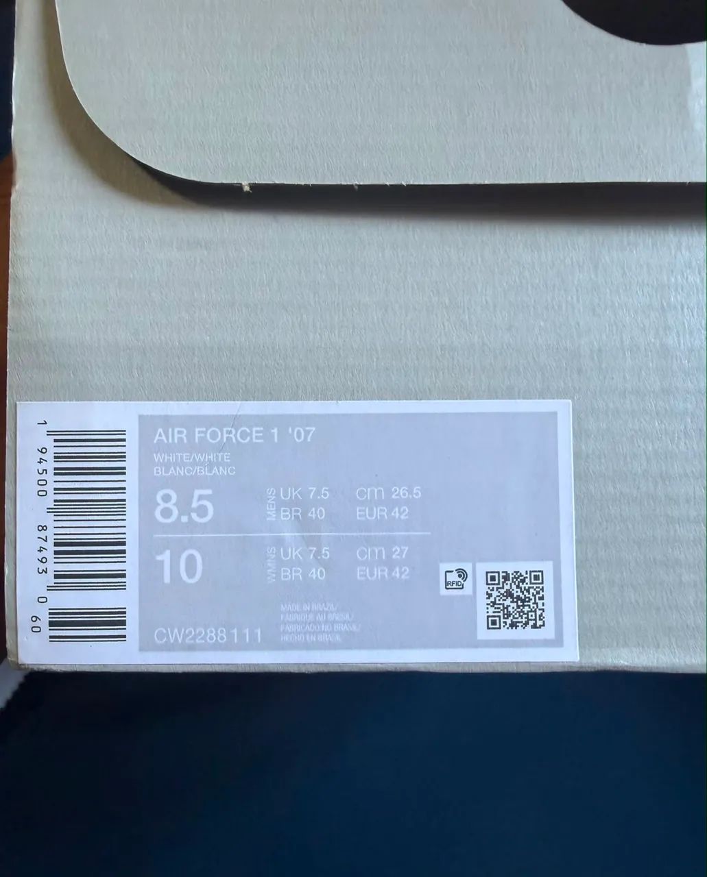 Air Force 1 - Branco  - Foto 3