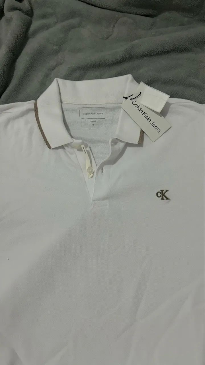 camisa polo CALVIN KLEIN nunca usada - Foto 4
