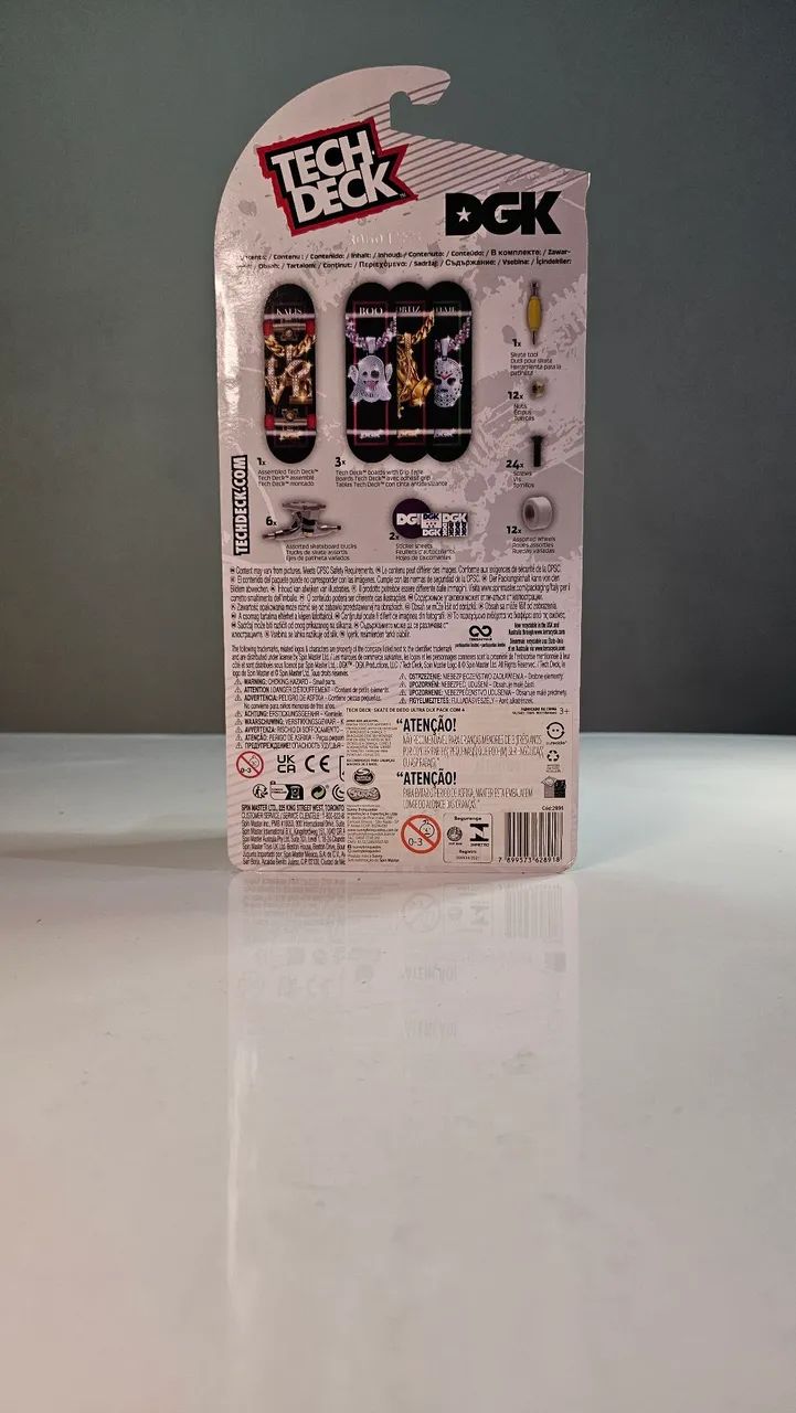 Tech Deck DGK Kit com 4 - Foto 2