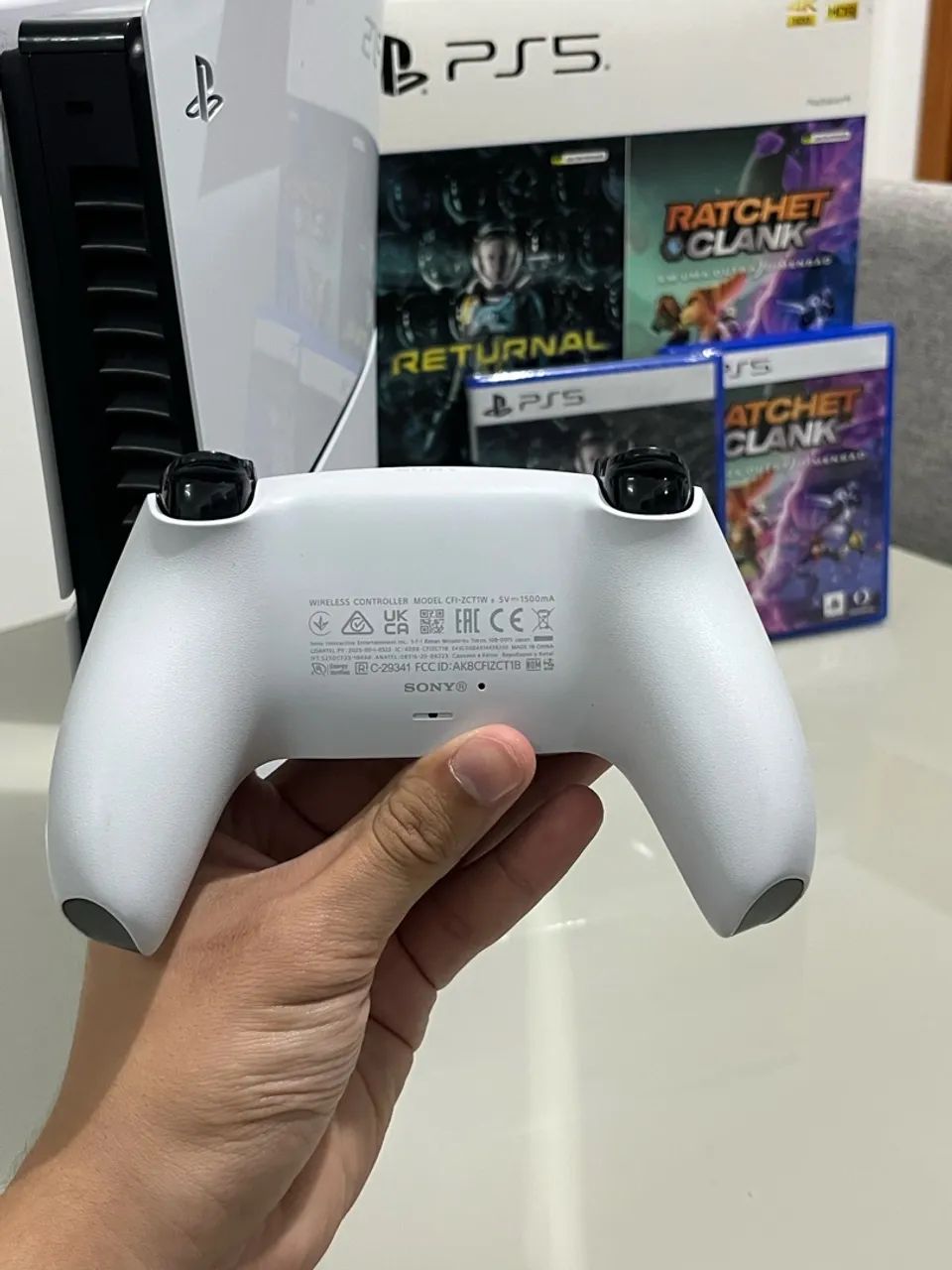 PS5 SLIM 1TB COM DISCO - Foto 5
