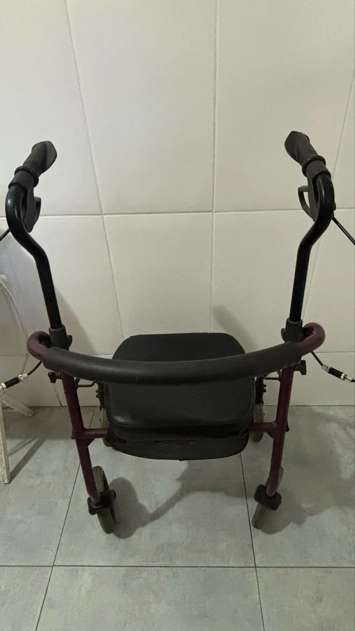 Carrinho para idosos 4 rodas