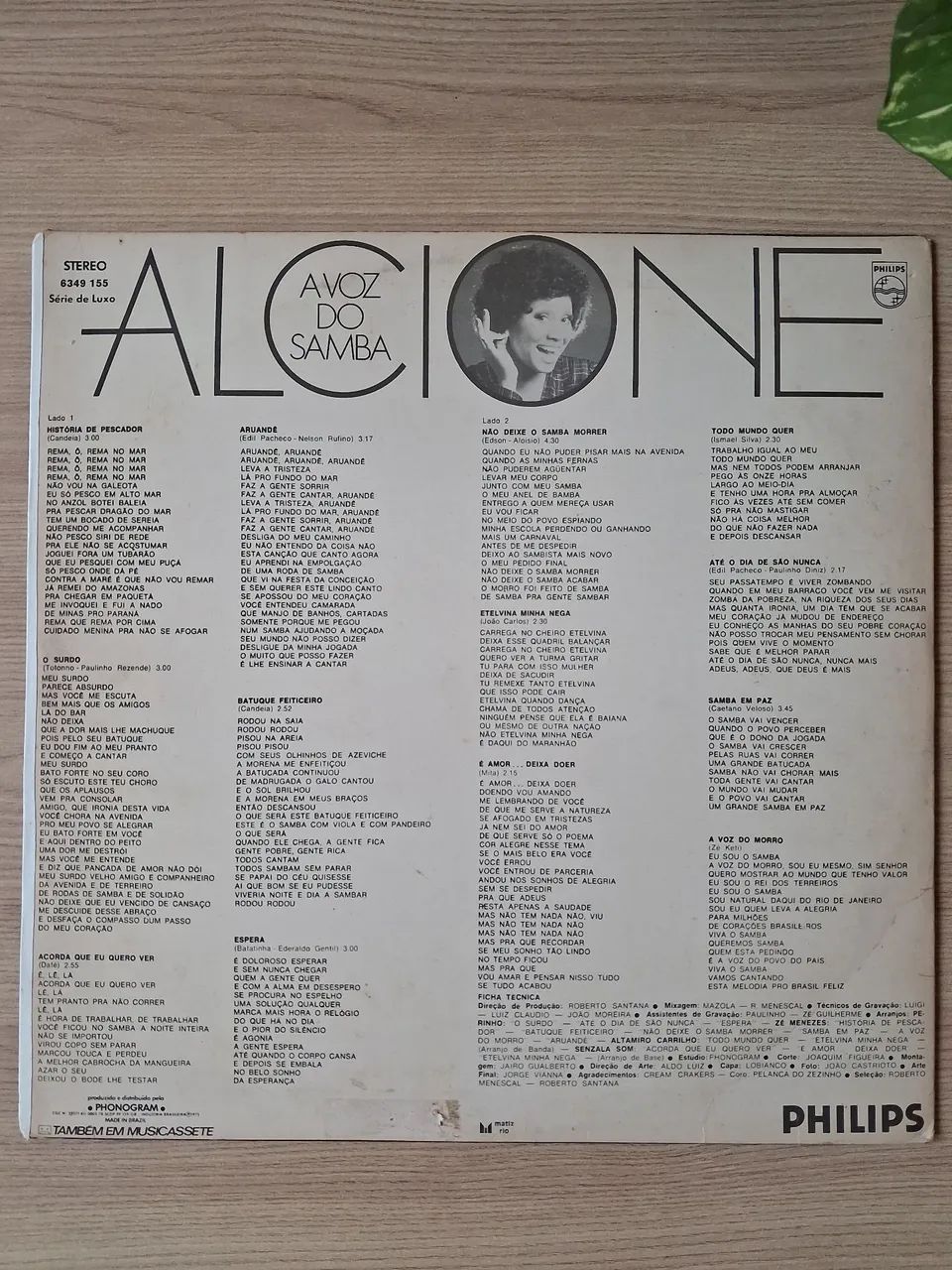 Vinil Alcione - A voz do samba  - Foto 2
